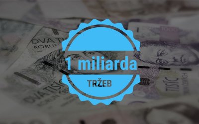 1 miliarda tržeb